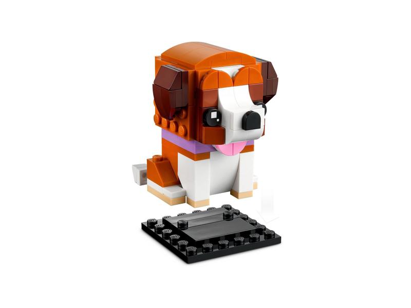 Imagem de Brinquedo LEGO BrickHeadz São Bernardo Cão e Cachorro 40543