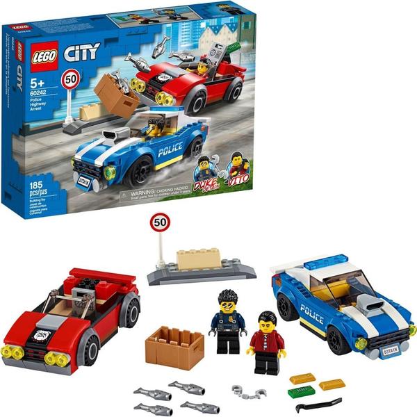 Imagem de Brinquedo Lego City Detenção Policial Autoestrada