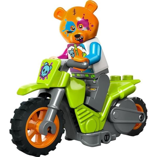 Imagem de Brinquedo Lego City Moto Acrobacias Urso