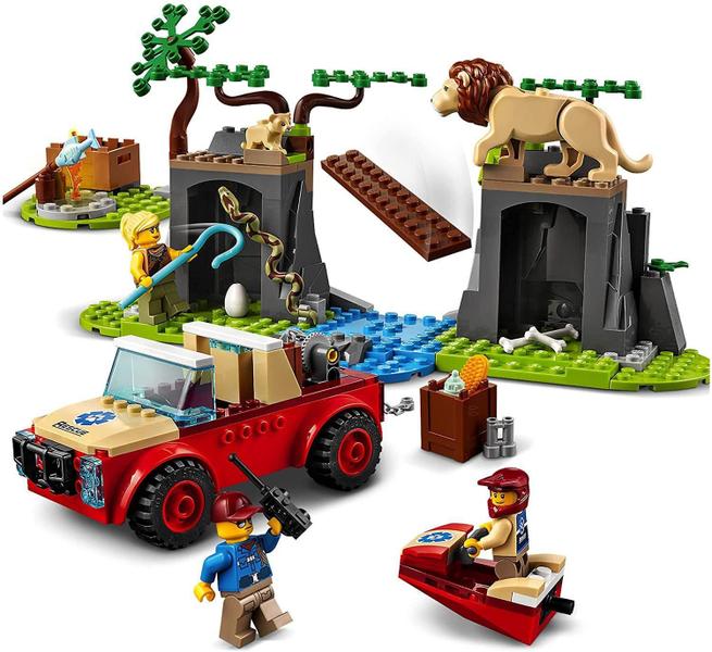 Imagem de Brinquedo Lego City Off-Roader Animais Selvagens 157 Peças