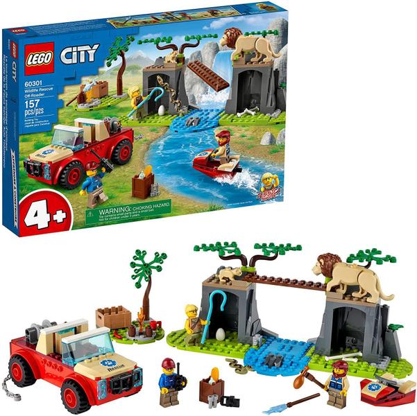 Imagem de Brinquedo Lego City Off-Roader Animais Selvagens 157 Peças