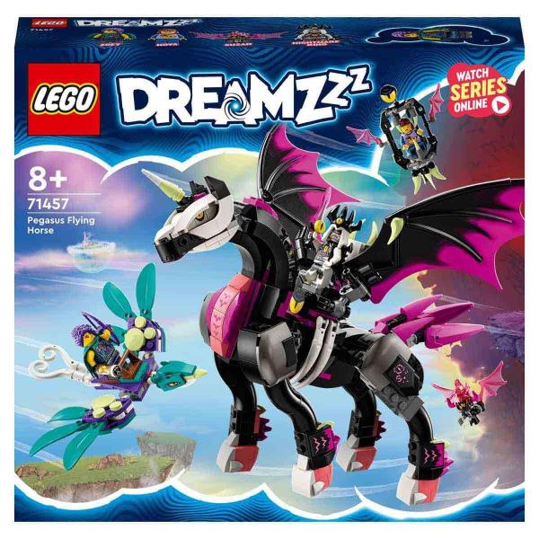 Imagem de Brinquedo LEGO DreamZzz Pegasus O Cavalo Voador 71457 com minifigu