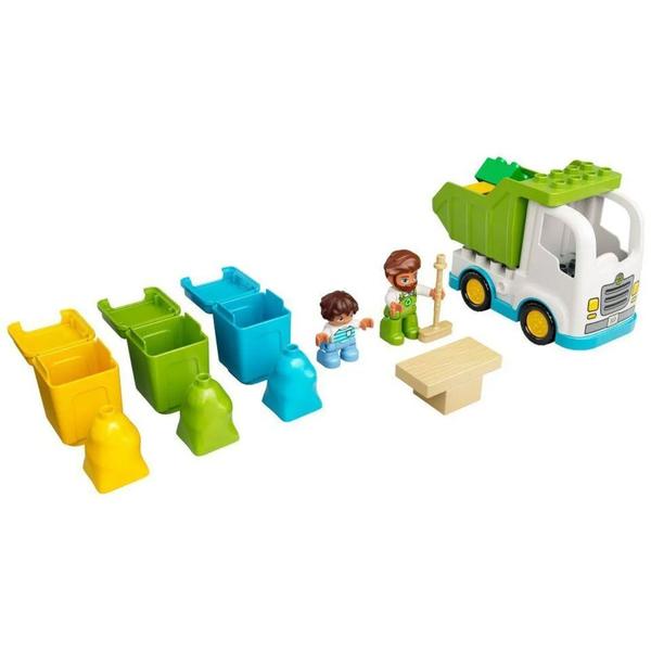 Brinquedo Lego Duplo Caminhão Reciclagem Imagem de Brinquedo Lego Duplo Caminhão Reciclagem