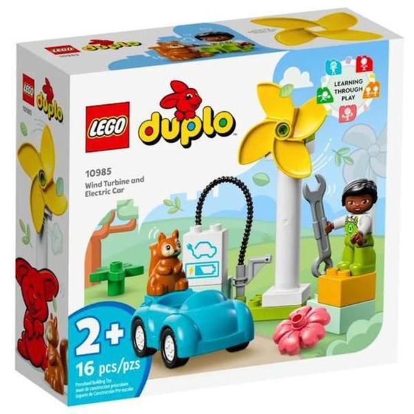 Brinquedo Lego Duplo Turbina Eólica Carro Elétrico Imagem de Brinquedo Lego Duplo Turbina Eólica Carro Elétrico
