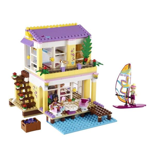 Imagem de Brinquedo LEGO Friends 41037 Stephanie's Beach House, 369 unidades