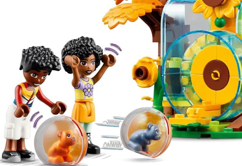 Imagem de Brinquedo LEGO Friends Hamster Playground 42601 com 2 personagens