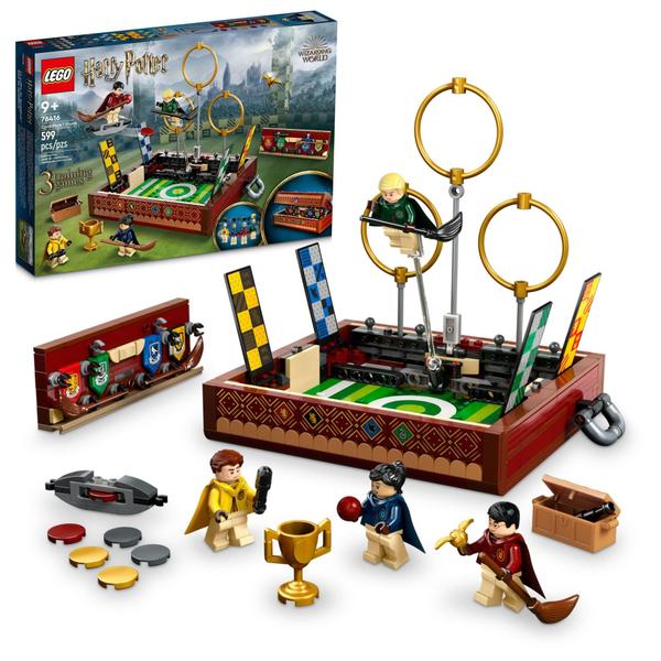 Imagem de Brinquedo LEGO Harry Potter Quidditch Trunk 76416 para crianças de 9 anos ou mais