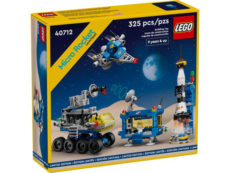 Imagem de Brinquedo LEGO Micro Rocket Launchpad 40712 325 peças de 9 anos ou mais