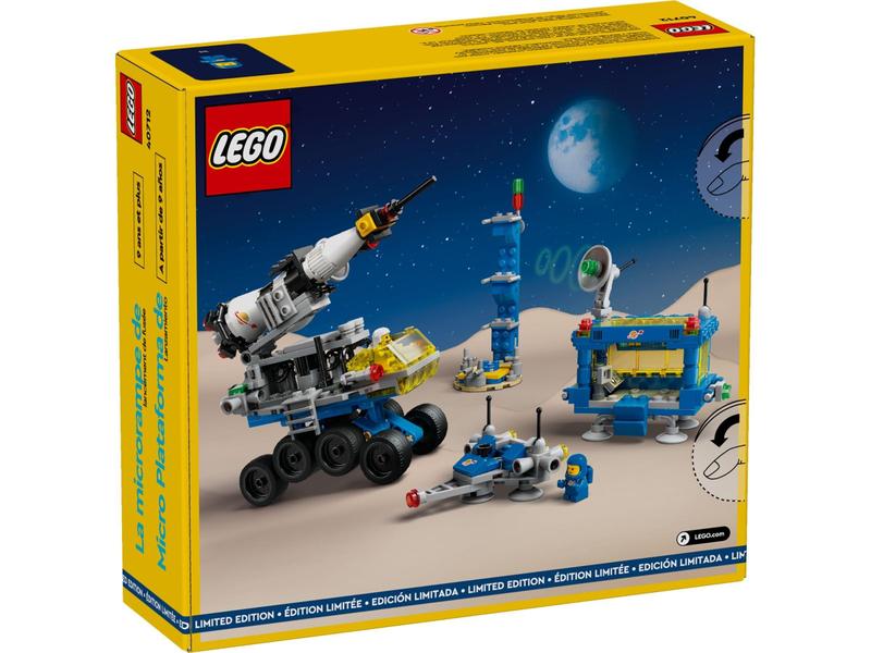 Imagem de Brinquedo LEGO Micro Rocket Launchpad 40712 325 peças de 9 anos ou mais