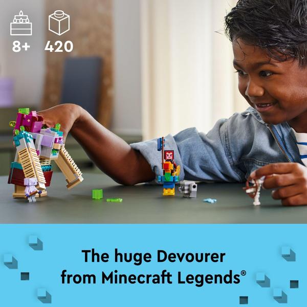 Imagem de Brinquedo LEGO Minecraft Legends The Devourer Showdown 21257