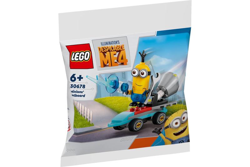 Imagem de Brinquedo LEGO Minions Jetboard 30678 com boneco Minion de 6 anos ou mais