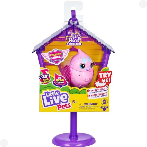 Imagem de Brinquedo Little Live Pets Passaro Lil Bird Na Casinha - Fun