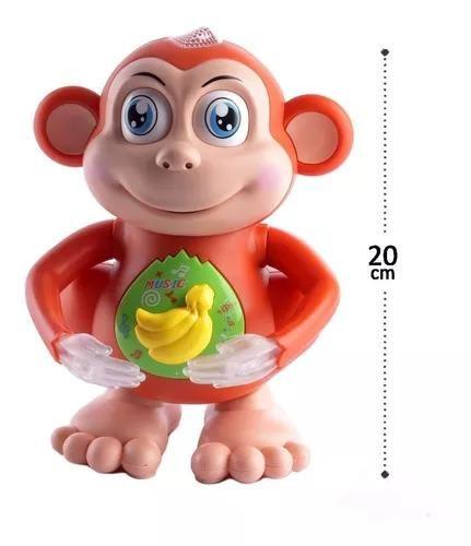 Imagem de Brinquedo Macaco  Divertido  Musical Dançante Com Luzes.