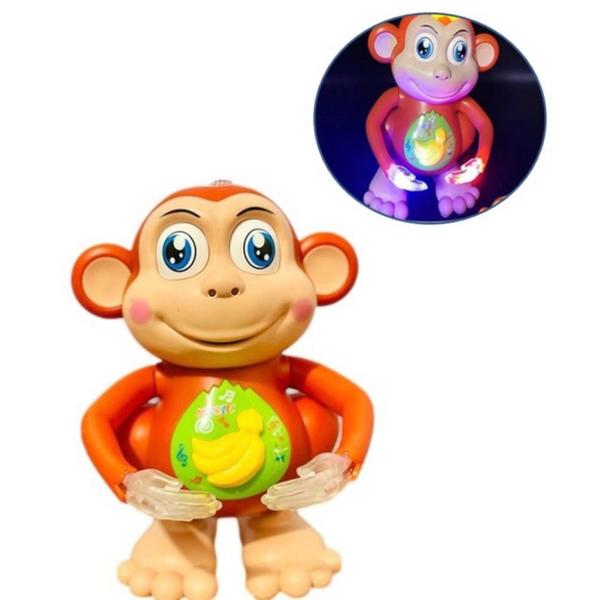 Imagem de Brinquedo Macaco Musical Dançarino Com Luzes E Sons- ENVIO RÁPIDO