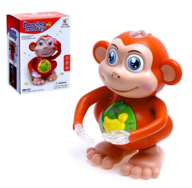 Imagem de Brinquedo Macaco Musical Dançarino Com Luzes E Sons- ENVIO RÁPIDO