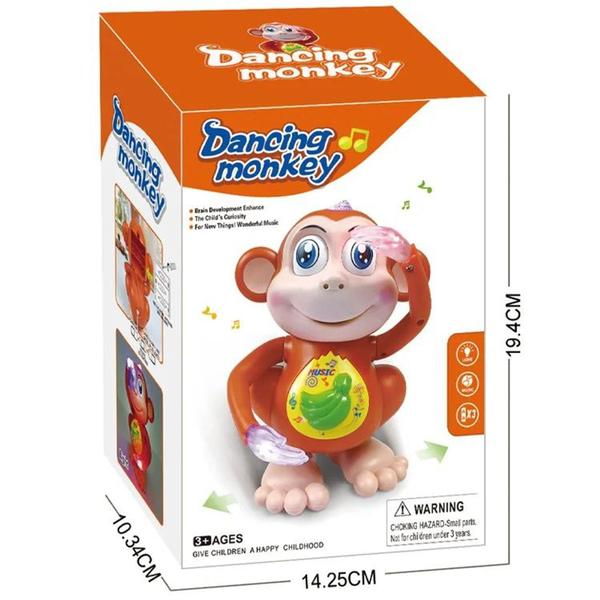 Imagem de Brinquedo Macaco Musical Dançarino Com Luzes E Sons- ENVIO RÁPIDO