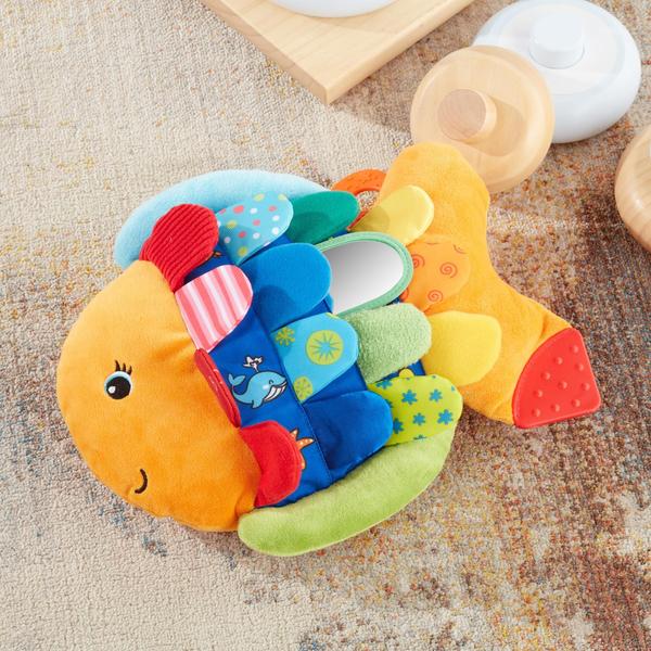 Imagem de Brinquedo macio para bebês Melissa & Doug Flip Fish Sensory Tummy Time