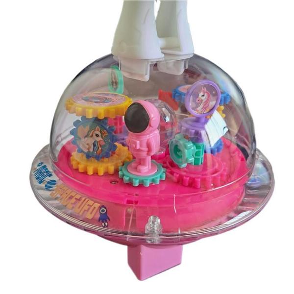 Imagem de Brinquedo Mágico Unicórnio Led Com Ritmo Alegre