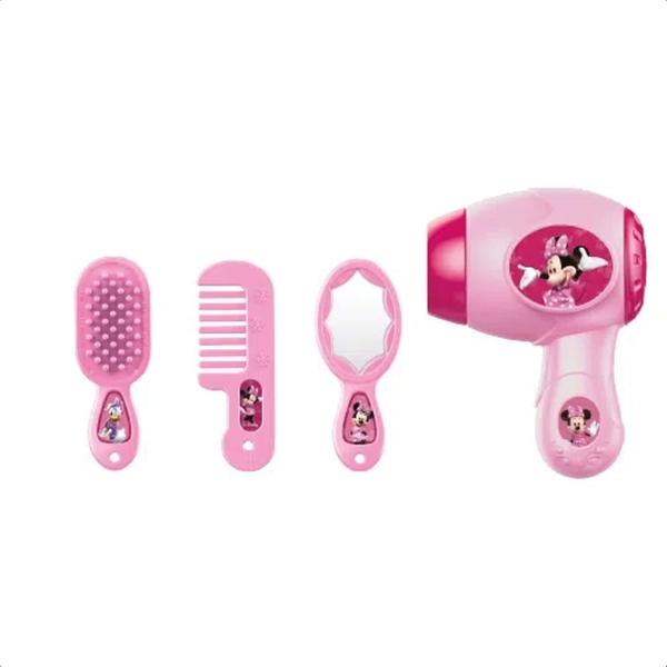 Brinquedo Maleta Minnie Cabeleireira Rosa Com Alças Diversos Acessórios Acima de 3 Anos Multikids - BR1567 Imagem de Brinquedo Maleta Minnie Cabeleireira Rosa Com Alças Diversos Acessórios Acima de 3 Anos Multikids - BR1567