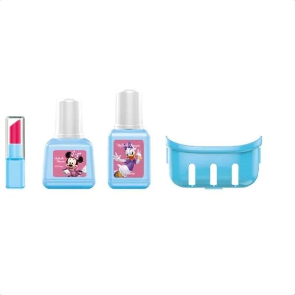 Brinquedo Maleta Minnie Cabeleireira Rosa Com Alças Diversos Acessórios Acima de 3 Anos Multikids - BR1567 Imagem de Brinquedo Maleta Minnie Cabeleireira Rosa Com Alças Diversos Acessórios Acima de 3 Anos Multikids - BR1567