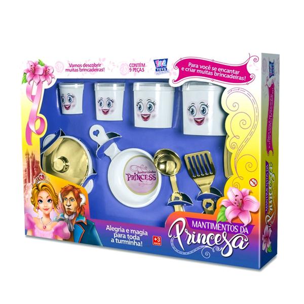 Imagem de Brinquedo Mantimentos Da Princesa Bela E A Fera - Zuca Toys