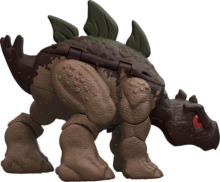 Imagem de Brinquedo Mattel Jurassic World Fierce transforma estegossauro em carnotauro