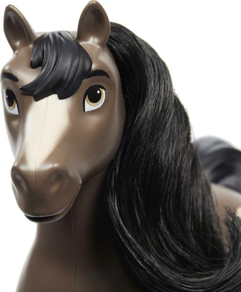 Imagem de Brinquedo Mattel Spirit Untamed Mustang Mare com cabeça móvel de 20 cm