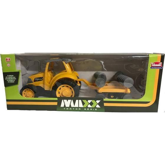 Imagem de Brinquedo Maxx Trator Arado Usual 262