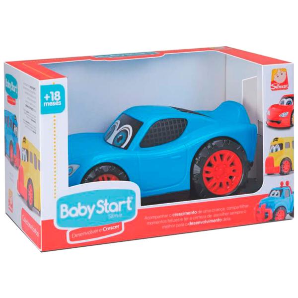 Imagem de Brinquedo Meninos Carrinho Baby Start Divertido 28 cm Silmar