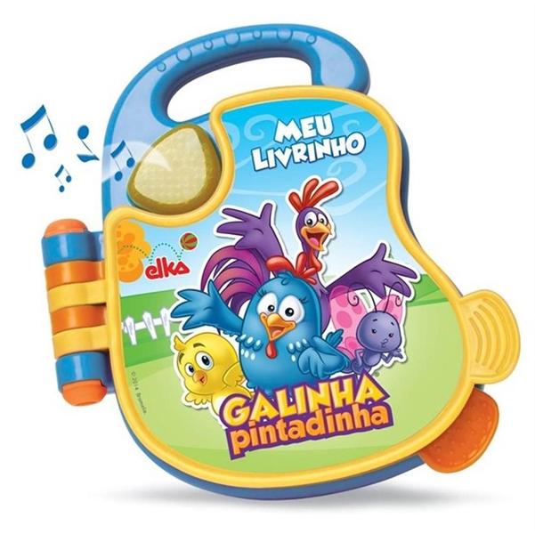 Imagem de Brinquedo Meu Livrinho Musical Galinha Pintadinha Elka