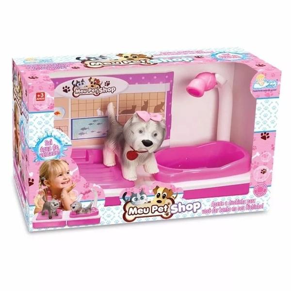 Imagem de Brinquedo Meu Pet Shop Com Cachorrinho Saí Água - Anjo