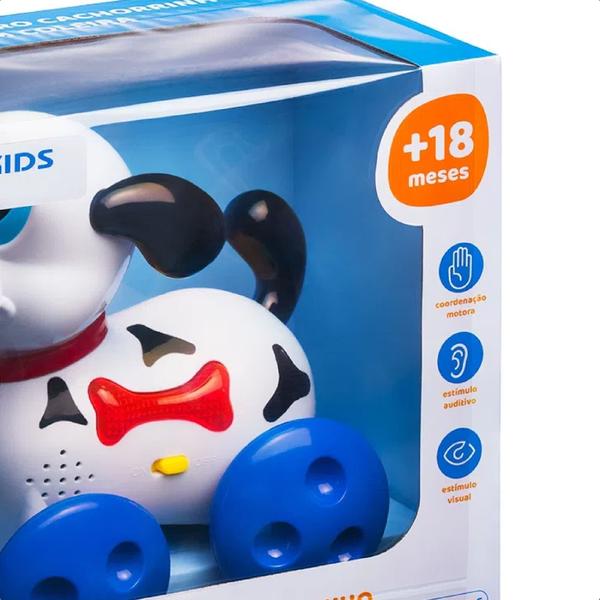 Brinquedo Meu Primeiro Cachorrinho Com Coleira Emite Sons Luzes E Movimentos +18 Meses Multikids - BR1443 Imagem de Brinquedo Meu Primeiro Cachorrinho Com Coleira Emite Sons Luzes E Movimentos +18 Meses Multikids - BR1443