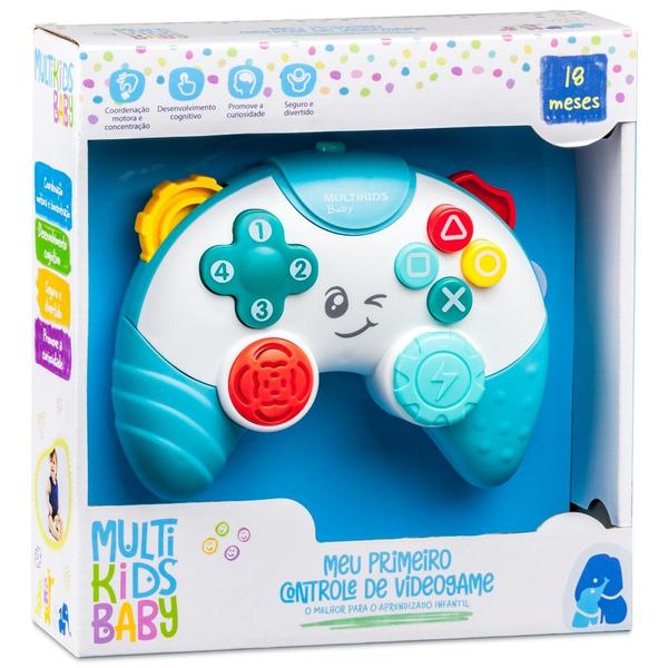 Imagem de Brinquedo Meu Primeiro Controle de Vídeo Game Multikids Baby - BR1643