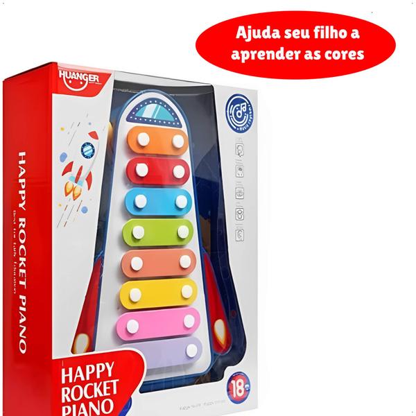 Brinquedo Meu Primeiro Xilofone Coordenação Motora Desenvolvimento Cognitivo Cor Sortida Multikids Baby - BR1642 Imagem de Brinquedo Meu Primeiro Xilofone Coordenação Motora Desenvolvimento Cognitivo Cor Sortida Multikids Baby - BR1642