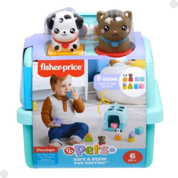 Imagem de Brinquedo Meus Blocos de Animais De Estimação Fisher-price HTW93 - Mattel