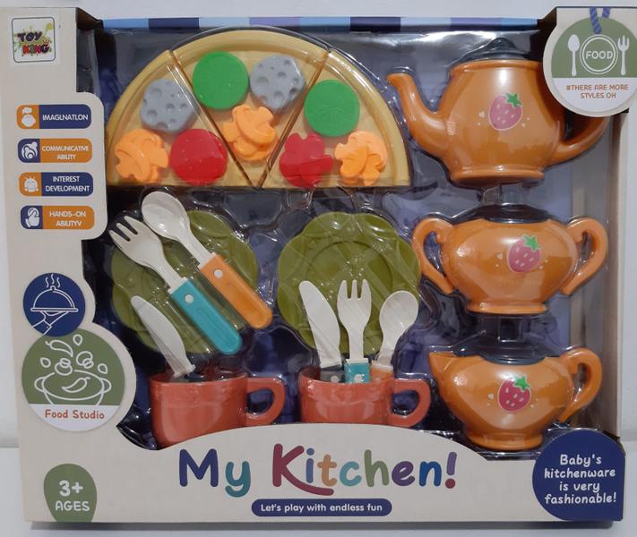 Imagem de Brinquedo Minha Cozinha Completa Com Utensílios E Xícaras