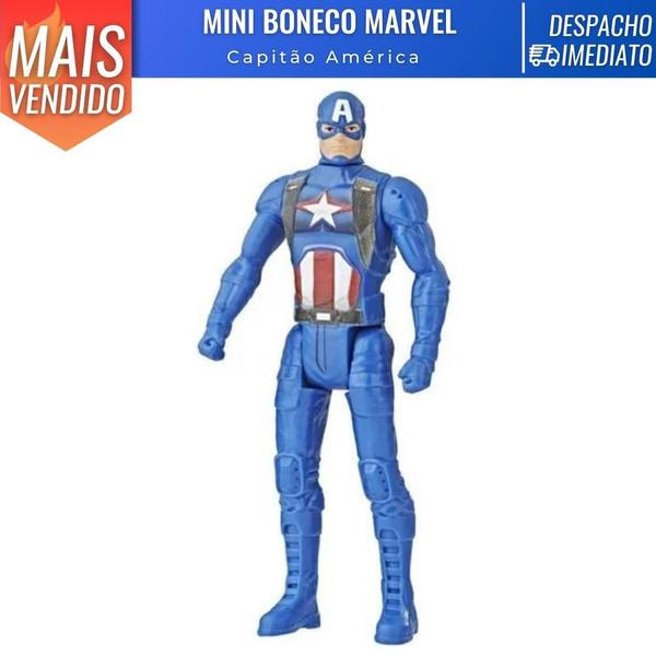 Imagem de Brinquedo Mini Boneco Avengers Vingadores Marvel Articulado 10 cm