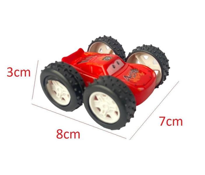 Imagem de Brinquedo Mini Carrinho de Fricção 360º Infantil 8x7cm