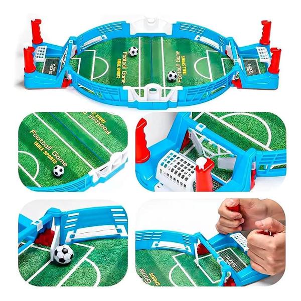 Brinquedo Mini Mesa Jogo Futebol Game Menino Pebolim Pinball - Arktoys Imagem de Brinquedo Mini Mesa Jogo Futebol Game Menino Pebolim Pinball