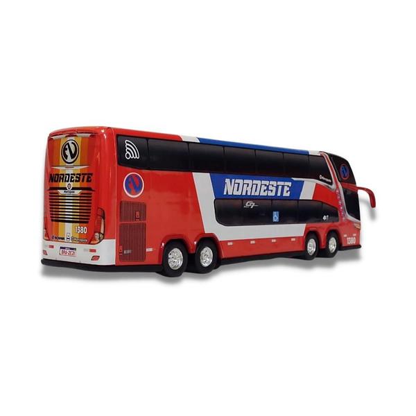 Imagem de Brinquedo Miniatura De Ônibus Antiga Viação Nordeste G7