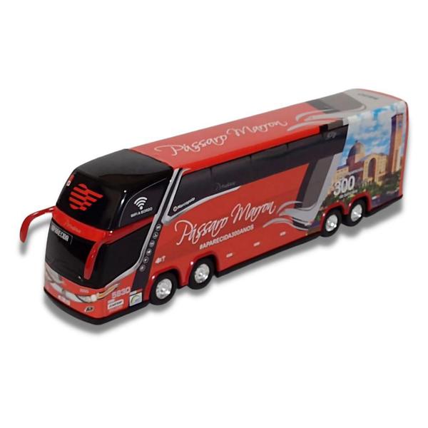 Imagem de Brinquedo Miniatura De Ônibus Passáro Marrom Aparecida