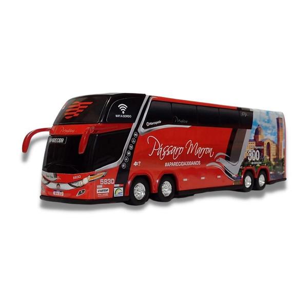 Imagem de Brinquedo Miniatura De Ônibus Passáro Marrom Aparecida