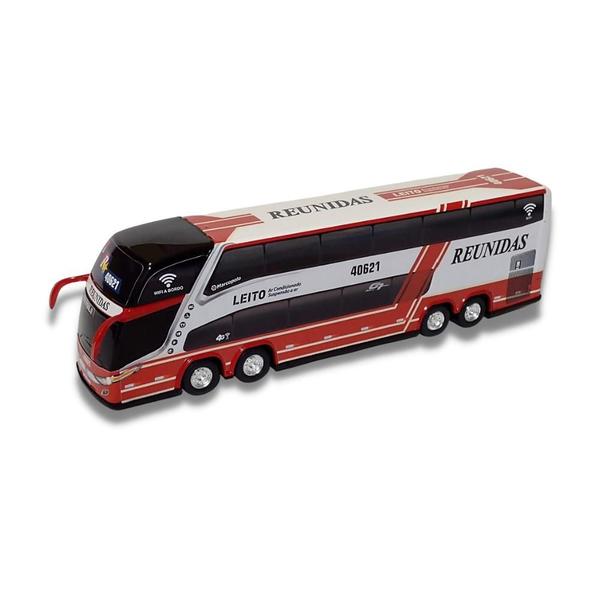 Imagem de Brinquedo Miniatura De Ônibus Reunidas Paulista Coleções