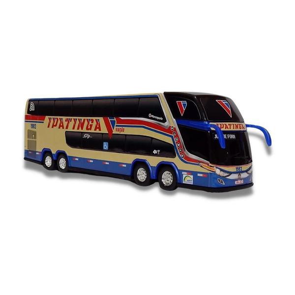 Imagem de Brinquedo Miniatura De Ônibus Viação Ipatinga Dd G7