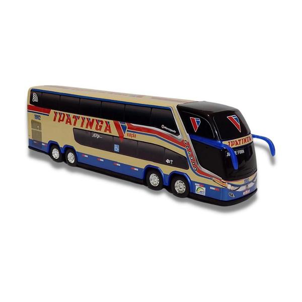 Imagem de Brinquedo Miniatura De Ônibus Viação Ipatinga Dd G7