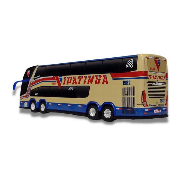 Imagem de Brinquedo Miniatura De Ônibus Viação Ipatinga Dd G7