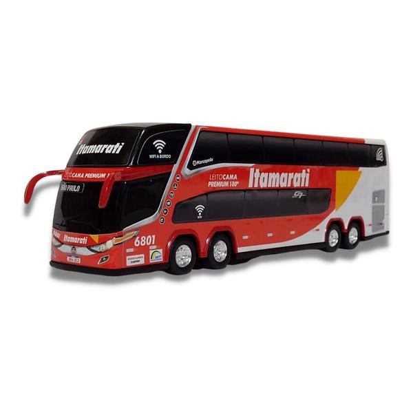 Imagem de Brinquedo Miniatura De Ônibus Viação Itamarati 1800Dd G7