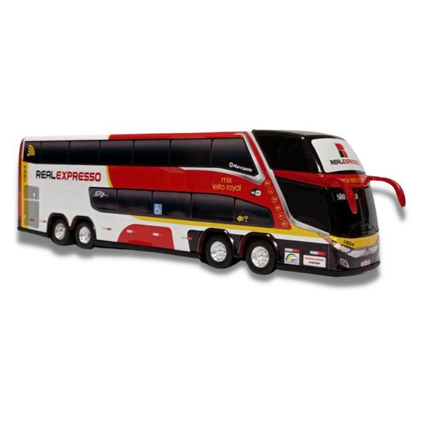 Imagem de Brinquedo Miniatura De Ônibus Viação Real Expresso