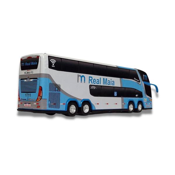 Imagem de Brinquedo Miniatura De Ônibus Viação Real Maia