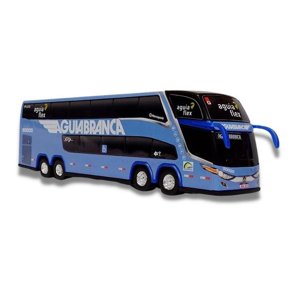 Imagem de Brinquedo Miniatura Ônibus Auto Aguia Branca ul G7 Dd